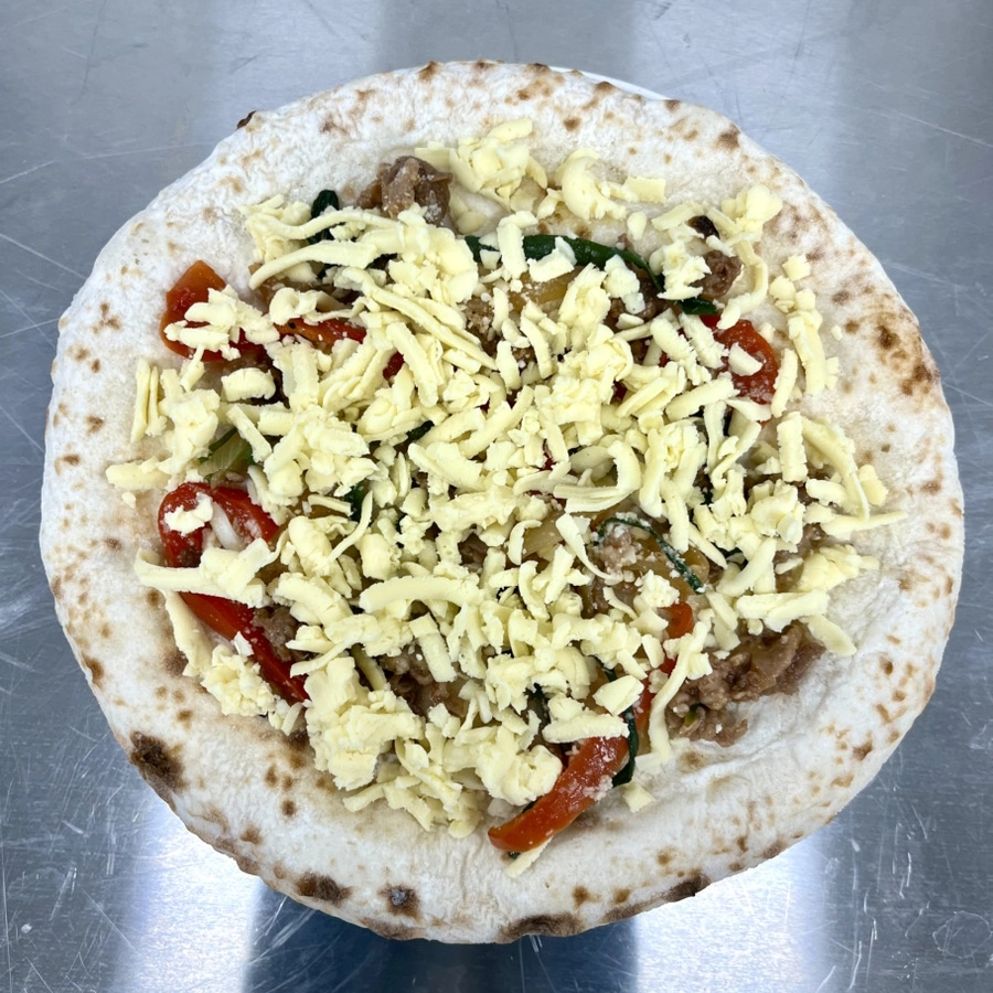 ヴィーガンプルコギのピザ